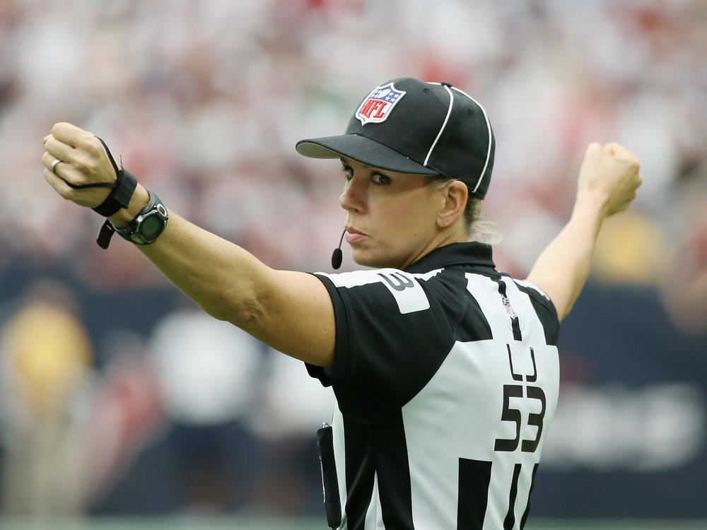 NFL official Sarah Thomas is set to become the first woman to officiate in a Super Bowl. 