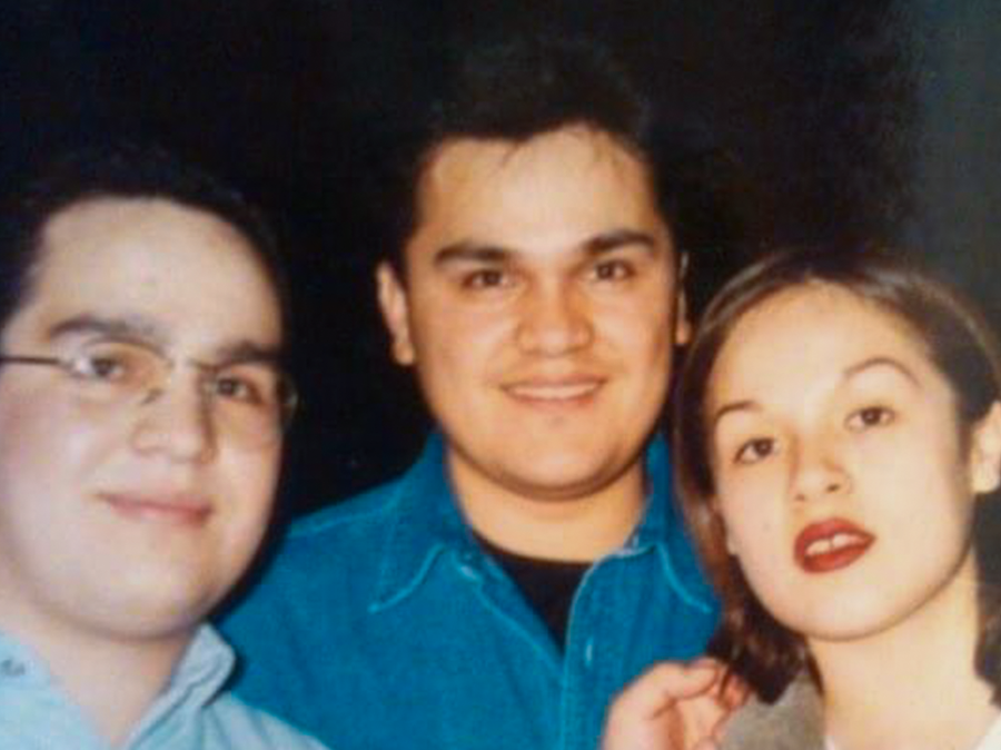 The Valdivia siblings, from left to right: Eliseo Jr., Mauricio, Jessica and Jorge. Mauricio died of COVID-19 complications in April at age 52.