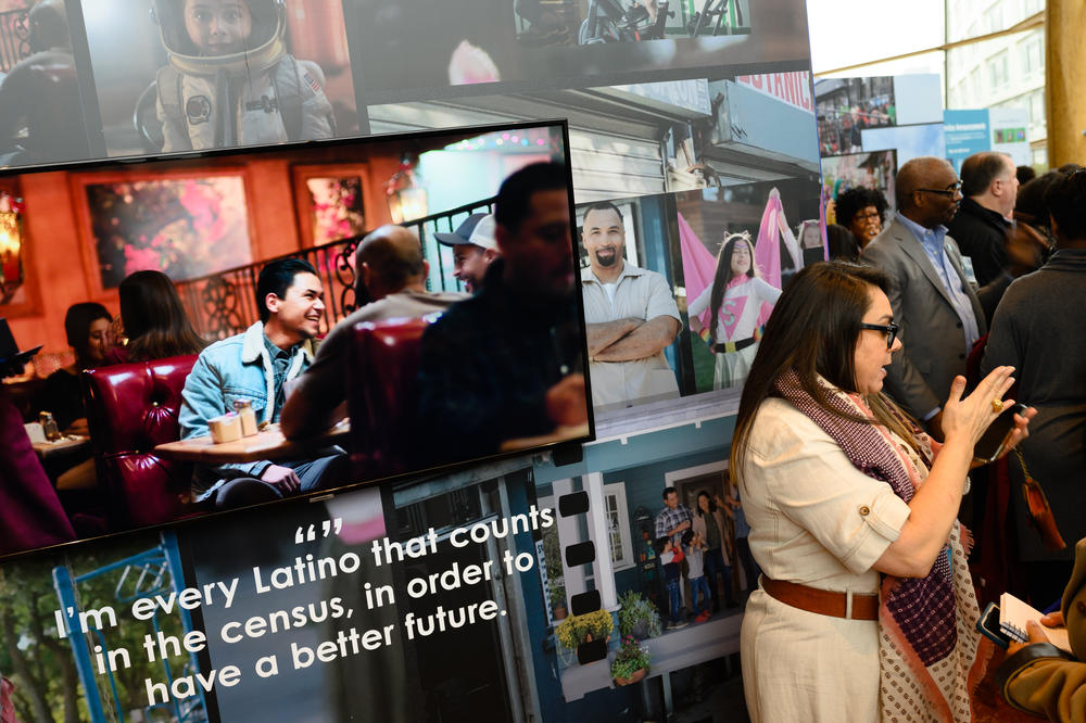 To encourage participation in the 2020 census, the Census Bureau developed a marketing campaign tailored to historically undercounted groups, including Latinos. Some ads emphasized the confidentiality of census responses to try to assuage lingering concerns over the Trump administration's push for a citizenship question.