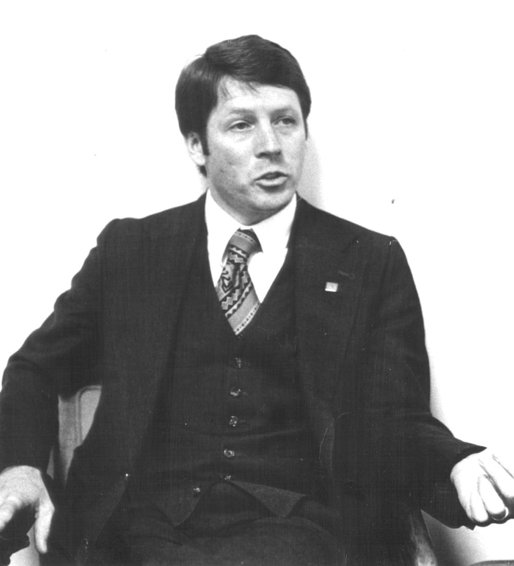 Roger Conner, shown here in 1981, led the Federation for American Immigration Reform as its first executive director until 1988. Now a woodworker in Nashville, Tenn., Conner condemns Trump officials' efforts to alter census apportionment counts. 