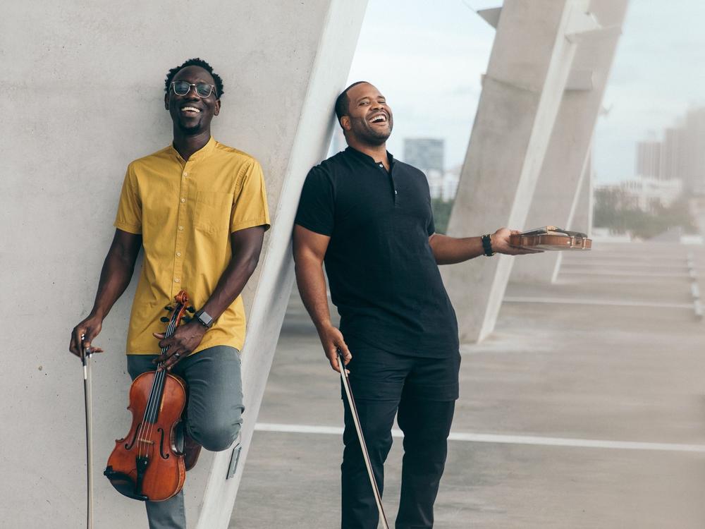 The Fort Lauderdale duo Black Violin wrote 