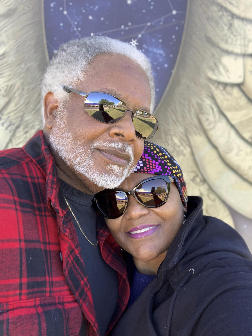 James McIntyre and his wife Carol in 2017. James was 70 when he died of COVID on July 20, 2020, in Pensacola, Fla. 