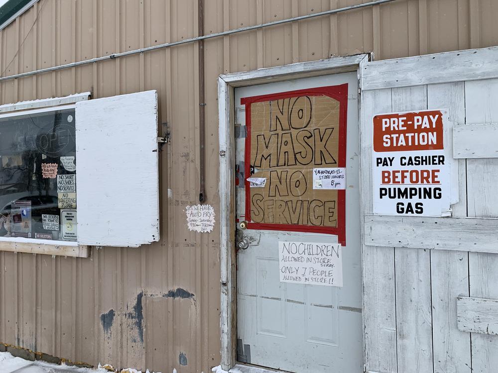 Mask requirements and other restrictions like nightly curfews are strictly enforced by the Rosebud Sioux Tribe.