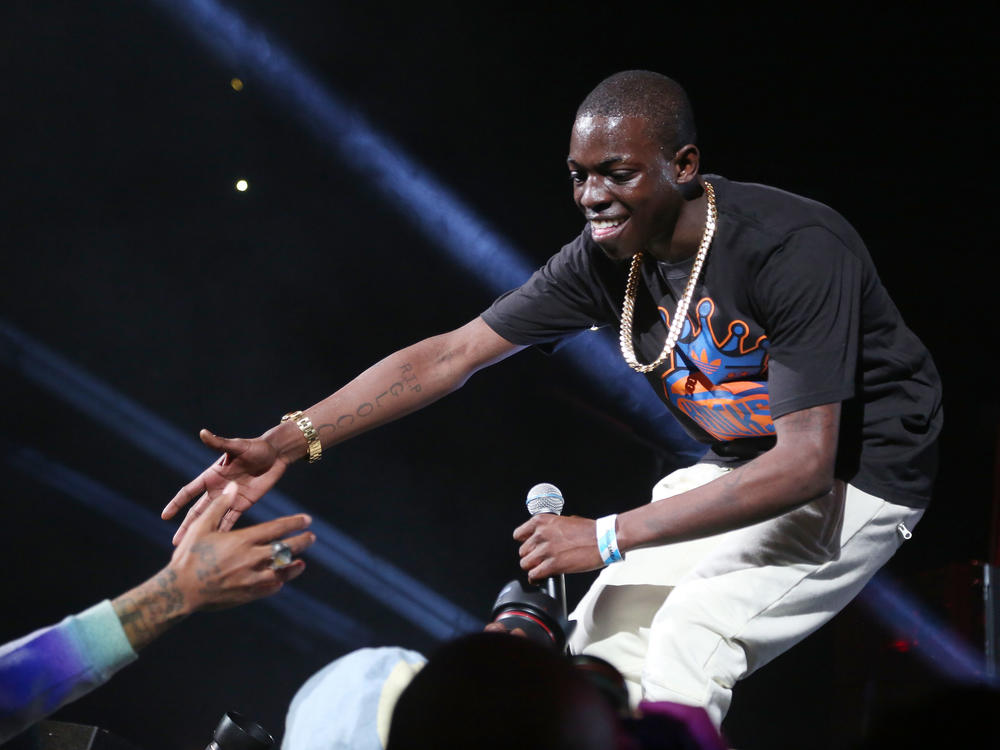 Bobby Shmurda at Brooklyn's Barclays Center on Oct. 30, 2014.