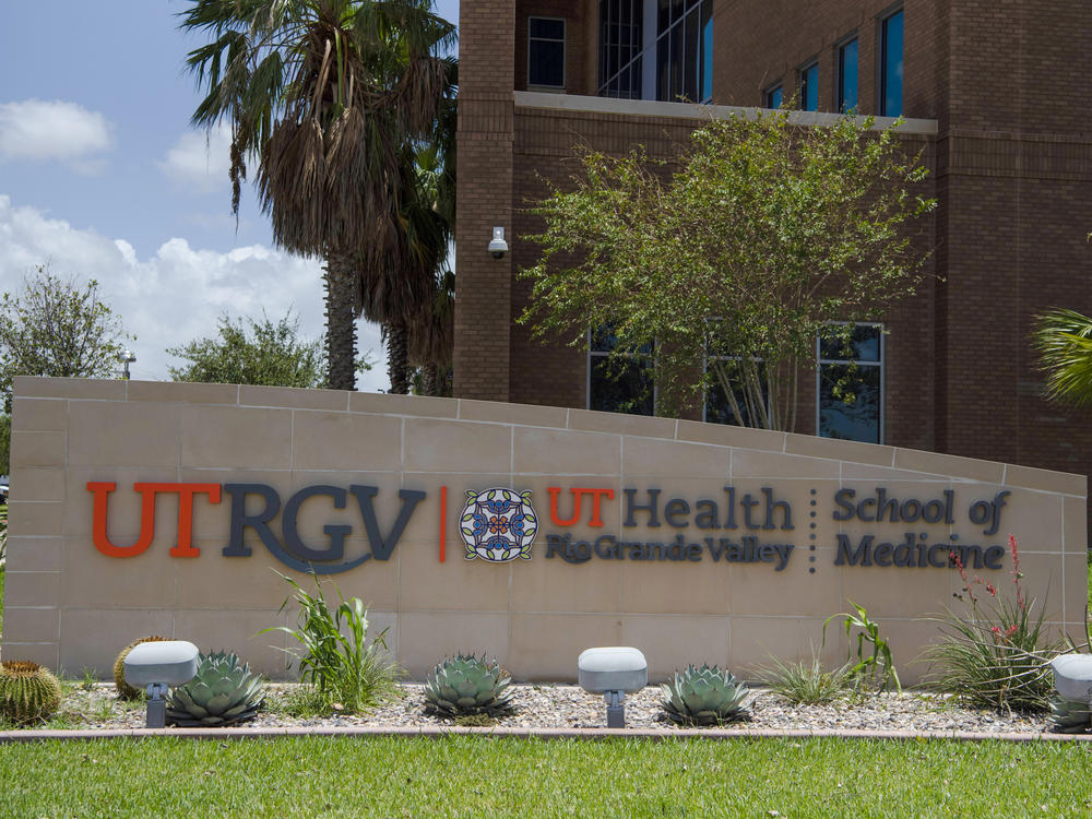 The University of Texas Rio Grande Valley School of Medicine in Edinburg, Texas, last year. The Rio Grande Valley, a four-county region that stretches across Texas's southernmost tip, remains one of America's most afflicted areas, with the highest hospitalization rates, deaths at more than twice the state average, overwhelmed hospitals and refrigerated trucks serving as back-up morgues.