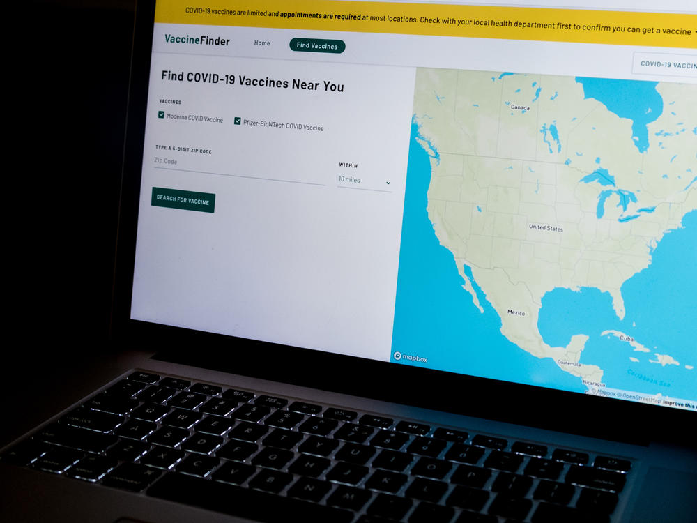 The Centers for Disease Control and Prevention in partnership with Boston Children's Hospital and Castlight Health is launching a new tool which allows Americans to search for COVID-19 vaccine providers with stock of vaccine where they live.