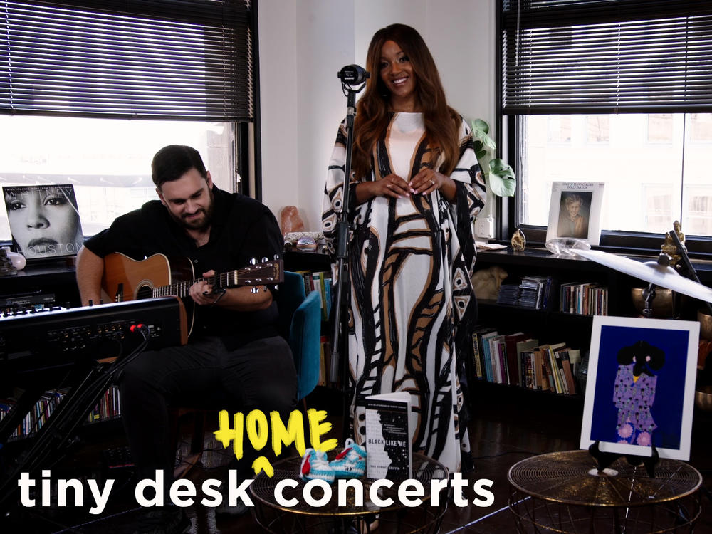 Mickey Guyton plays a Tiny Desk (home) concert.