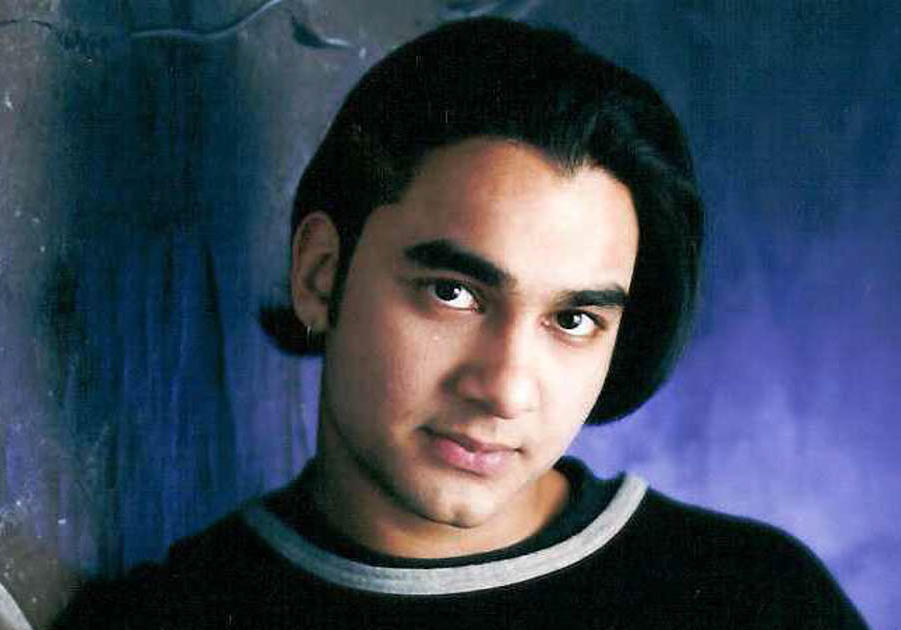 Azim's son, Tariq Khamisa, pictured as a senior in high school at age 18.