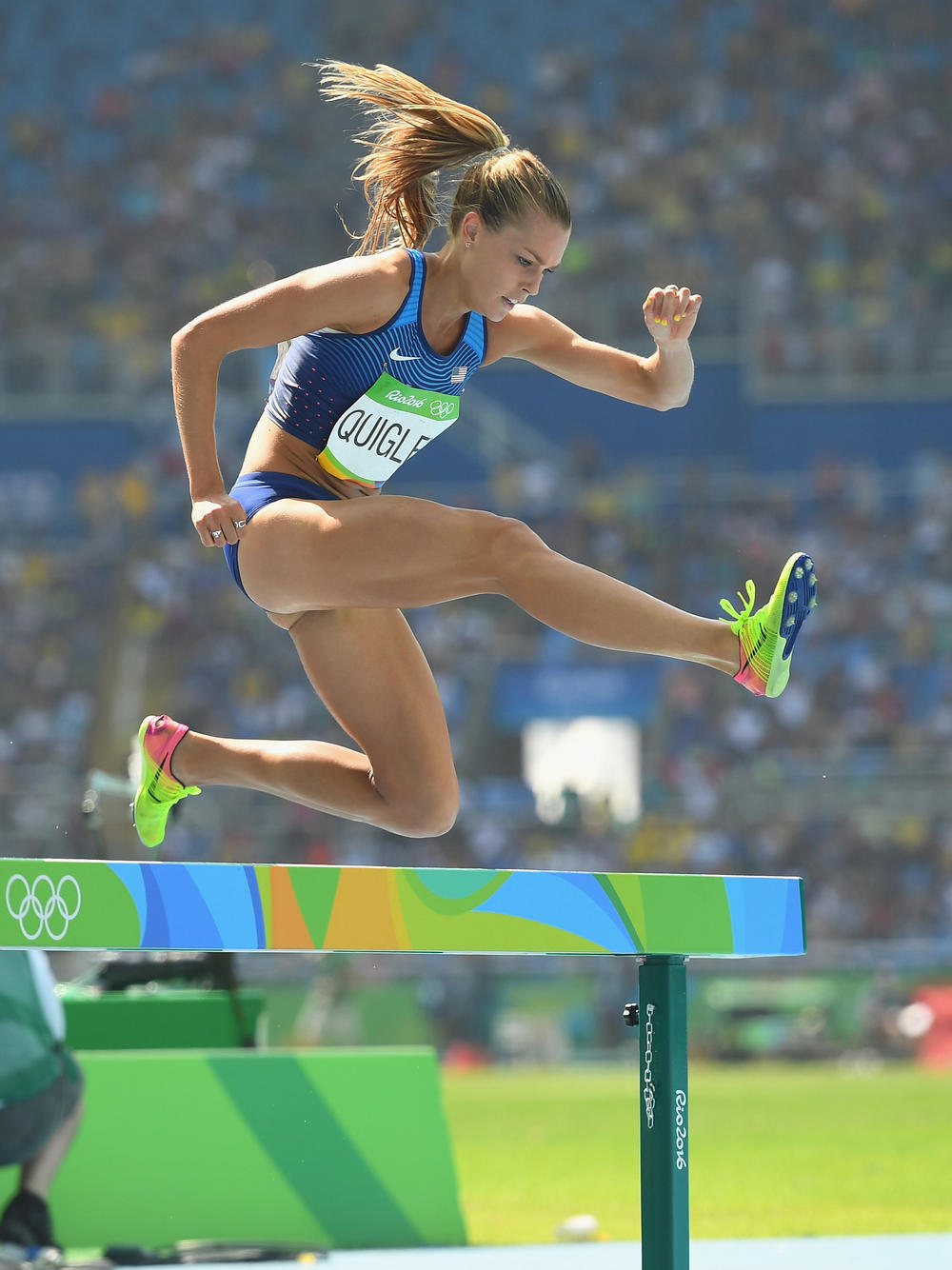 Colleen Quigley made her Olympic debut at the Rio de Janeiro Games in 2016. She finished eighth in the 3000m Steeplechase Final.