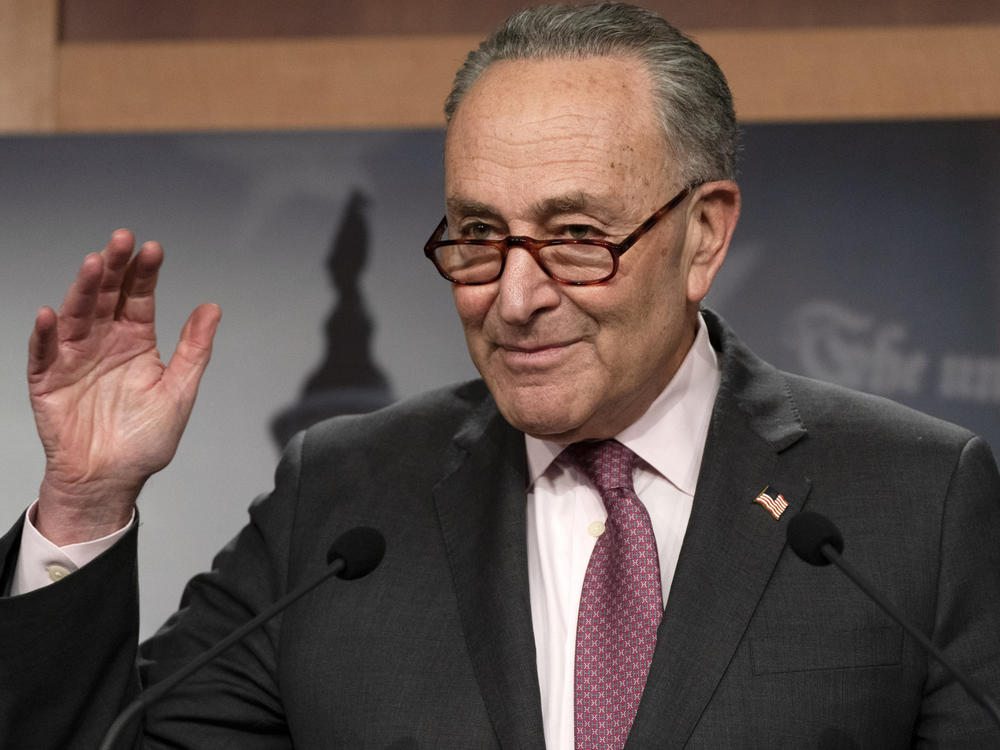 Senate Majority Leader Chuck Schumer, D-N.Y., is working to keep both moderates and progressives inside his caucus on board with the $1.9 trillion coronavirus relief bill and pass it this week.