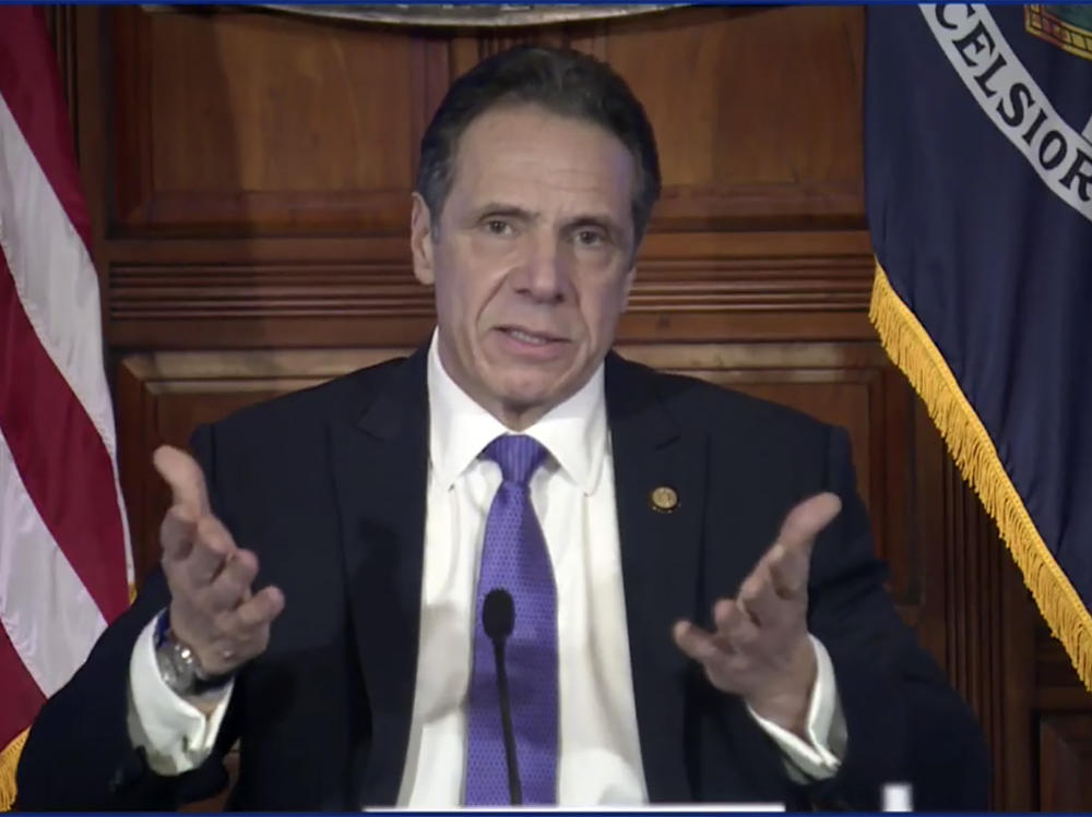 New York Gov. Andrew Cuomo addressed allegations of sexual harassment at a March 3 press briefing. He apologized for unintentionally making people feel uncomfortable but said he would keep working, despite mounting calls for his resignation.