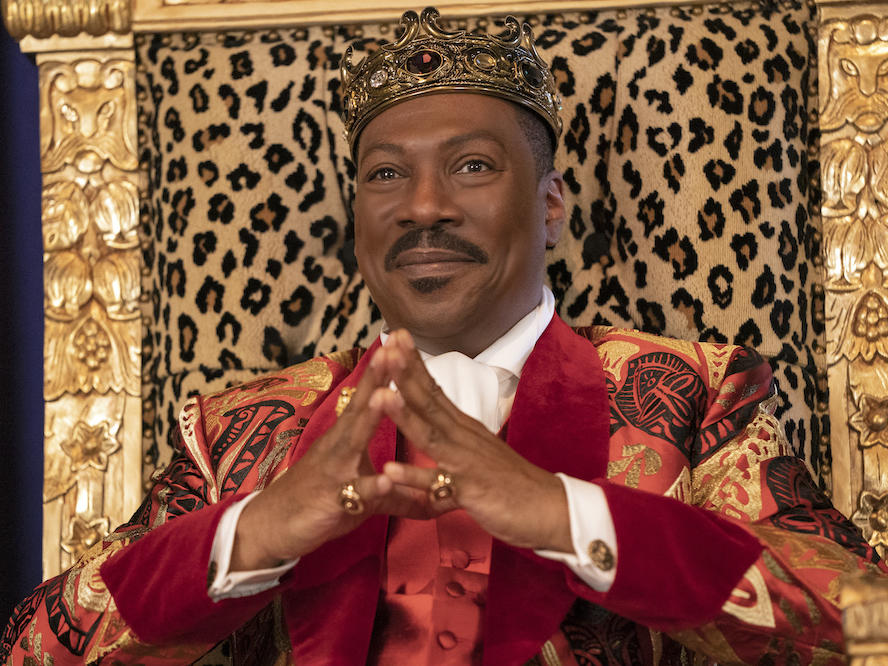 Eddie Murphy returns as Prince Akeem in <em>Coming 2 America</em>.