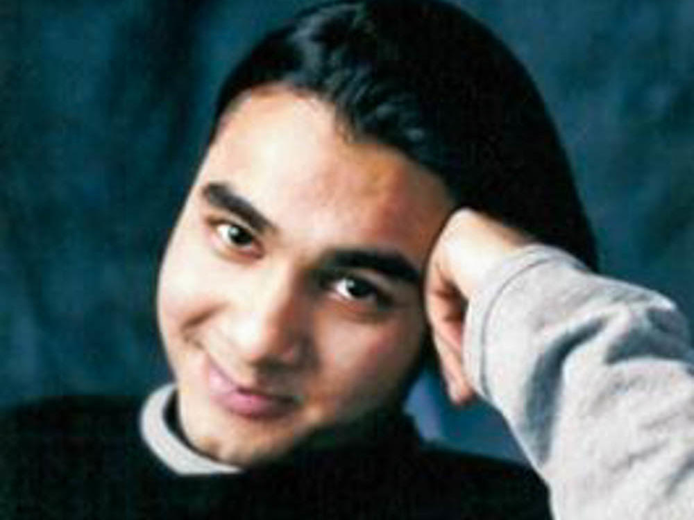 Tariq Khamisa, pictured at age 18, two years before he was killed.