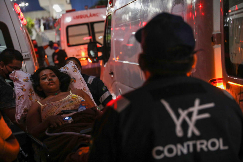 A young COVD-19 patient in Brazil.