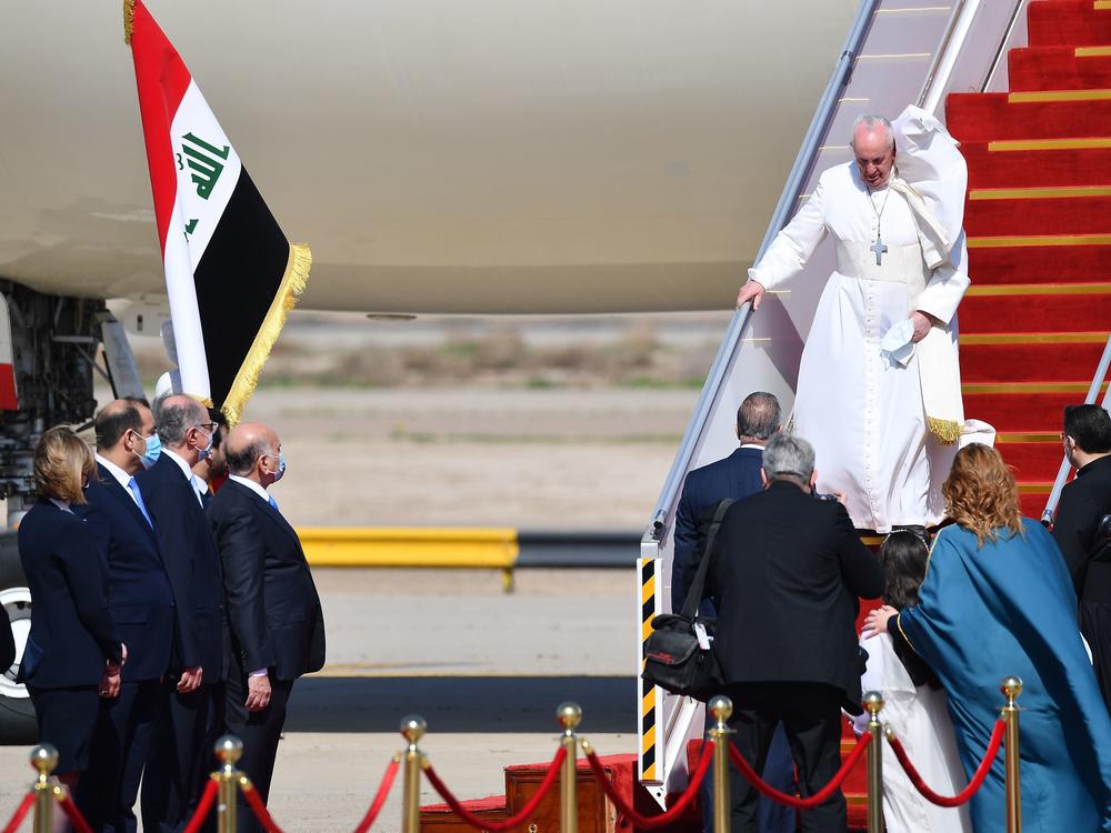 why did the pope visit iraq