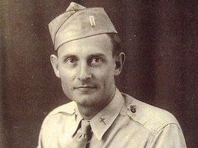 Then 2nd Lt. Emil Kapaun, U.S. Army chaplain, circa 1943.
