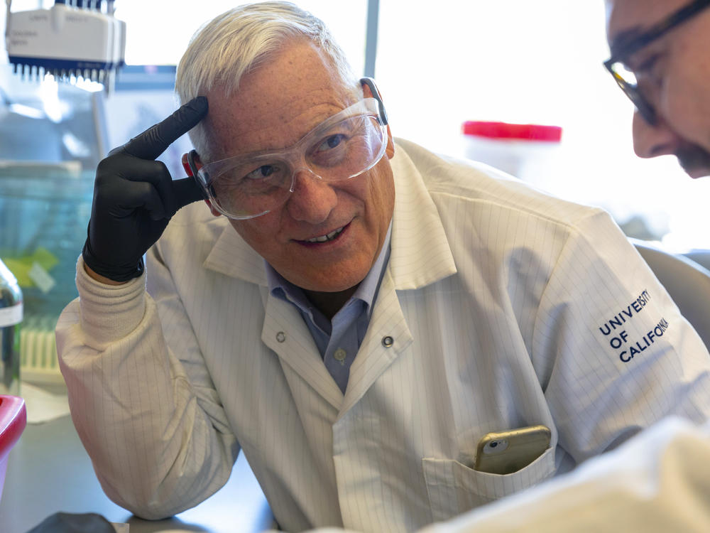 Walter Isaacson visited Jennifer Doudna's lab at UC Berkeley while researching his book, <em>The Code Breaker</em>. Isaacson's other books include <em>Steve Jobs</em> and <em>Leonardo da Vinci</em>.