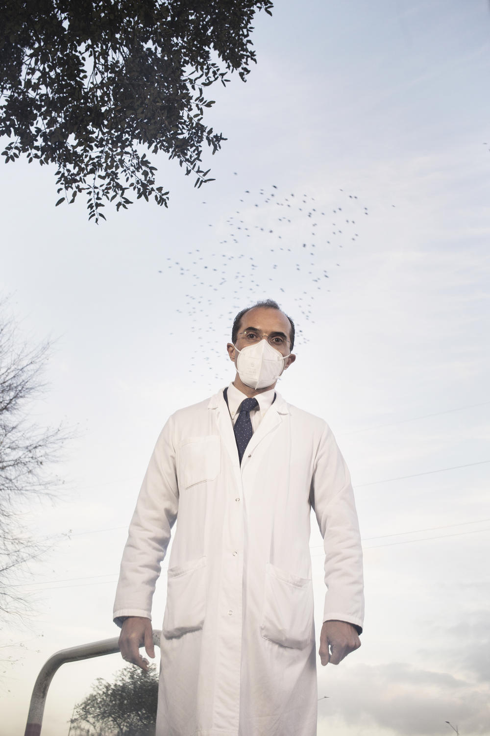 Dr. Maurizio Pompili's advice when trying to help others? Stay relaxed and keep your virtual door open. 