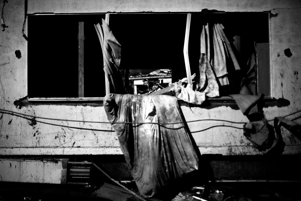 Photographer David Gilkey said it is hard to describe the ruin of places like Rikuzentakata, Miyagi Prefecture, Japan.