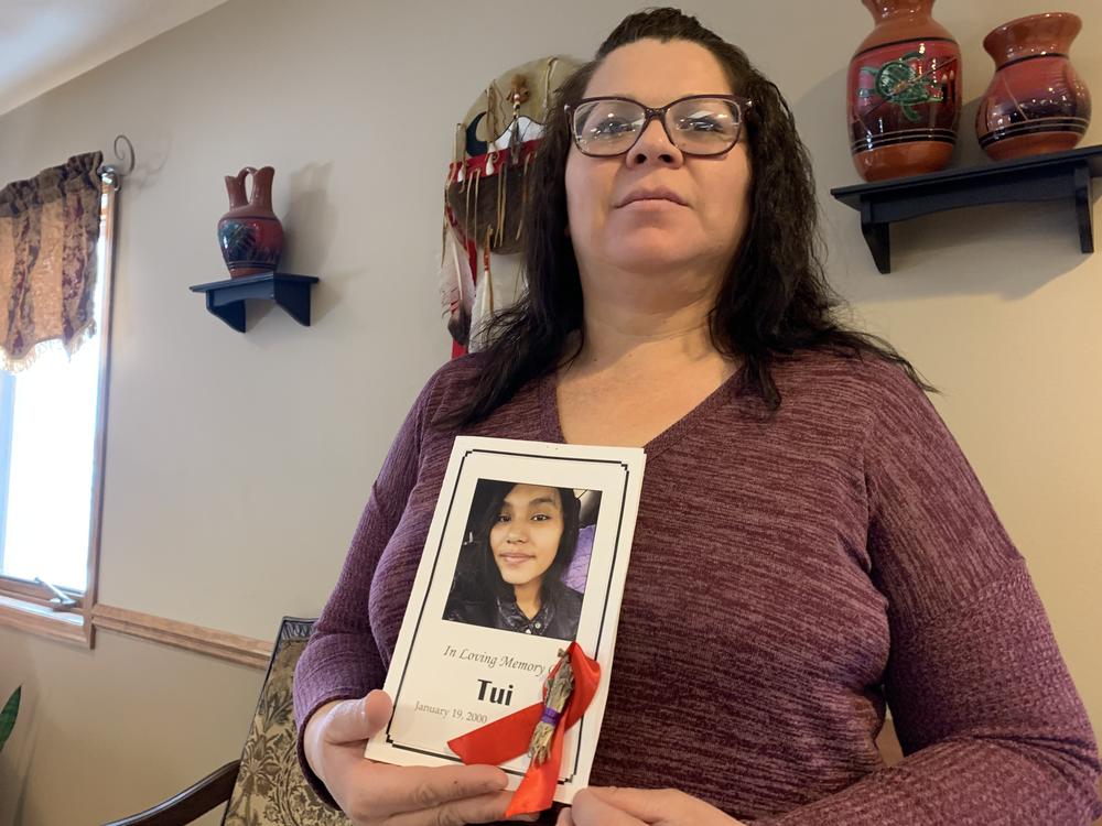 Molina Richards promised her friend that she wouldn't let anyone forget her daughter, Waniyetu Rose Loves War, who died in 2019.
