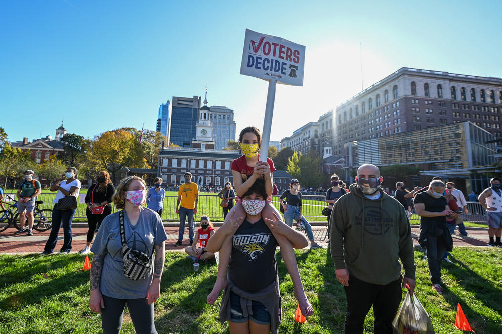 The 2020 presidential election prompted a Count Every Vote Rally in front of Independence Hall in Philadelphia and across the country.