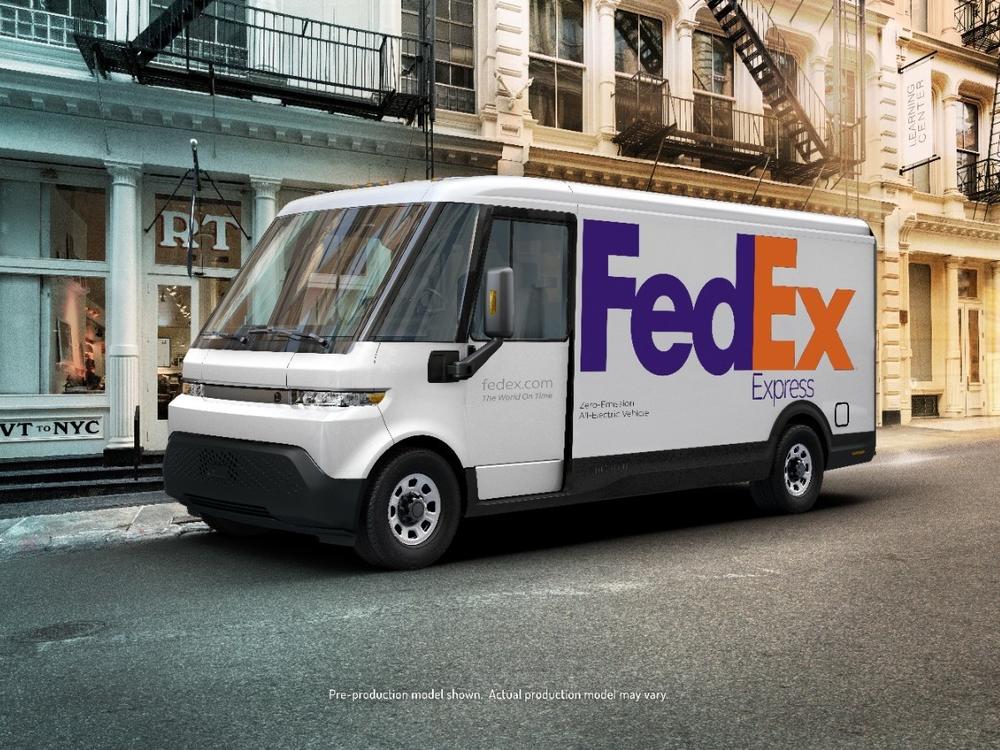 Amazon electric sales truck order