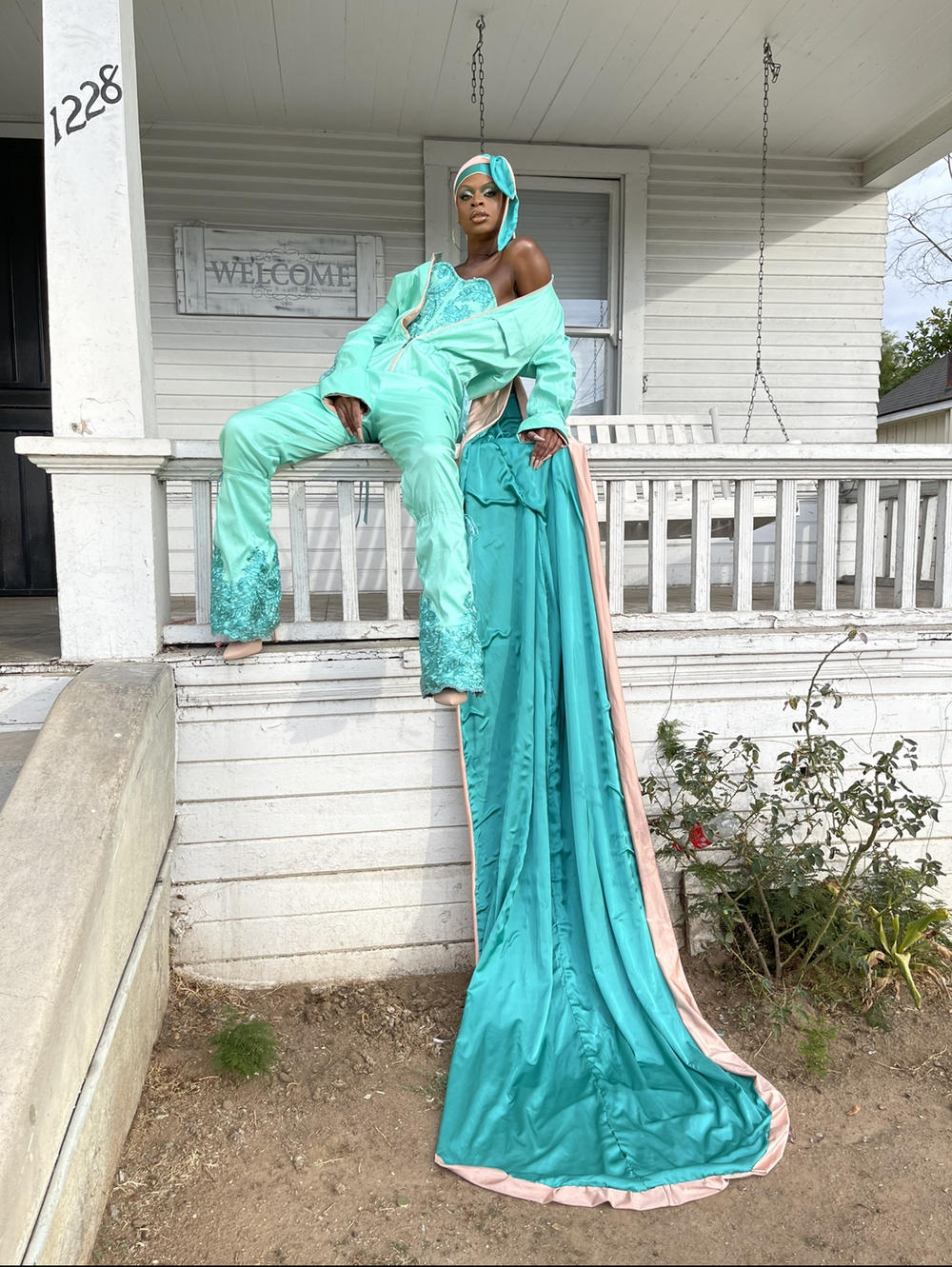 Symone and Monroe incorporated a durag into the drag queen's 