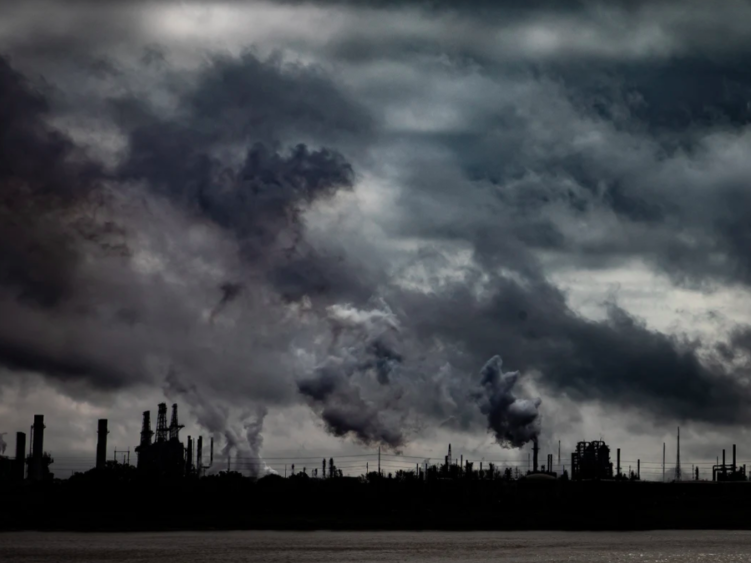 The bank of the Mississippi River north of Baton Rouge is dotted with petrochemical plants, oil refineries and paper mills.