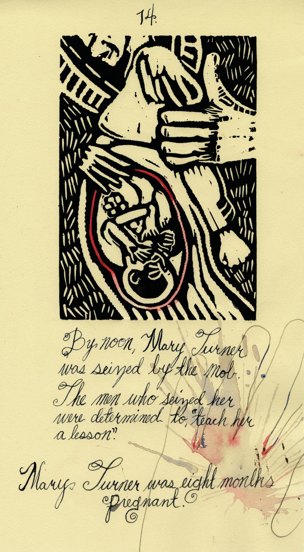 Page 14 from <em>Elegy for Mary Turner,</em> by Rachel Marie-Crane Williams