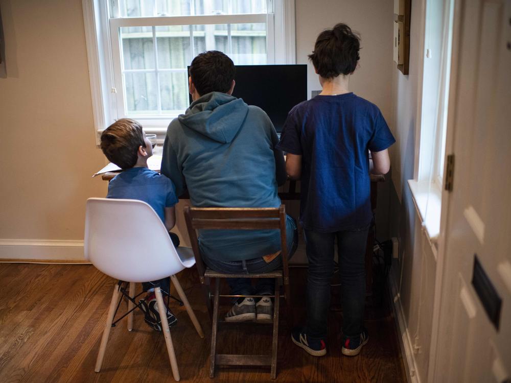 A Census Bureau survey found that the number of households that said they were homeschooling doubled last year.