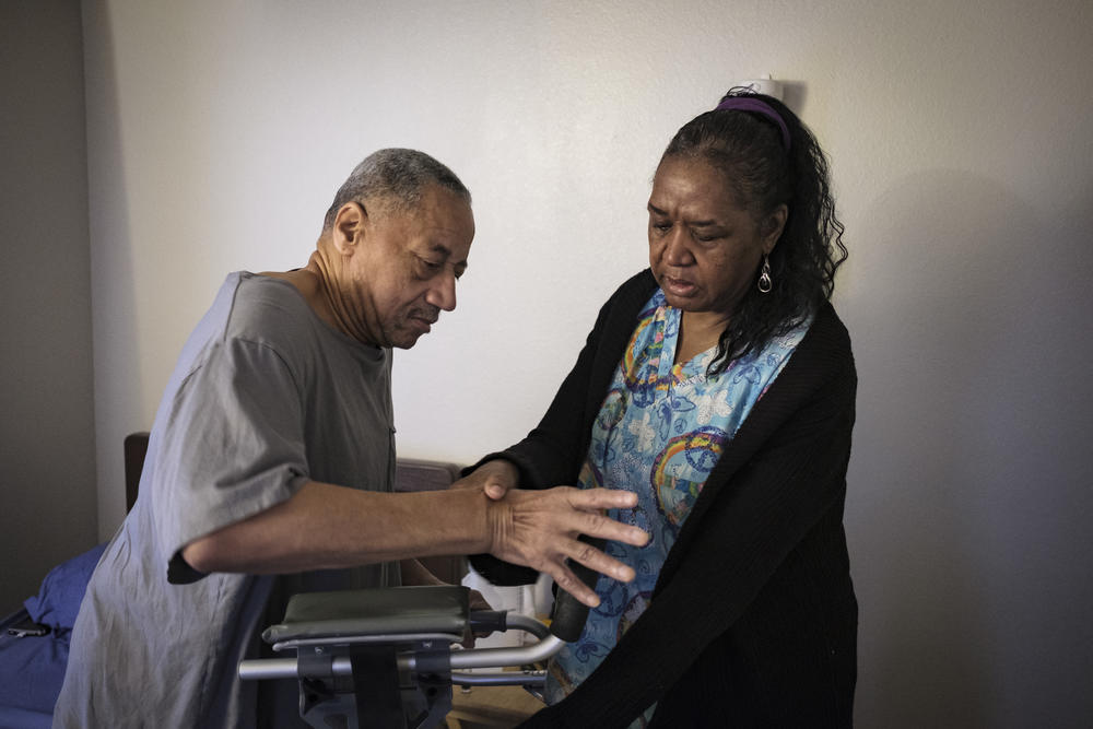 During her time off, Barnes also takes care of her brother Lorenzo Bedford, who had a stroke a year ago.