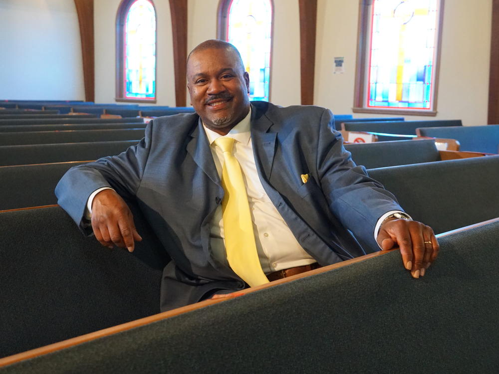 Rev. Rodrick Burton has been discussing the importance of vaccines during Bible Study and Sunday Services at his predominantly Black church.