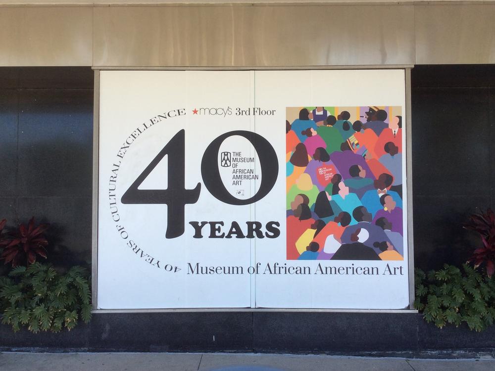 The African American Art Museum in Los Angeles is a 