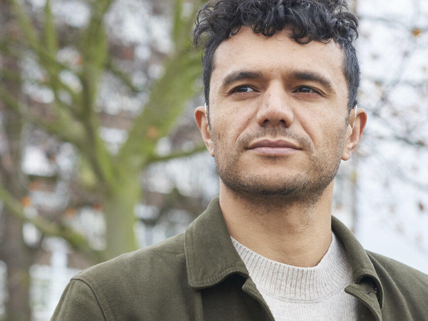 Poet Raymond Antrobus's parents didn't realize he was deaf until he was 7 years old.
