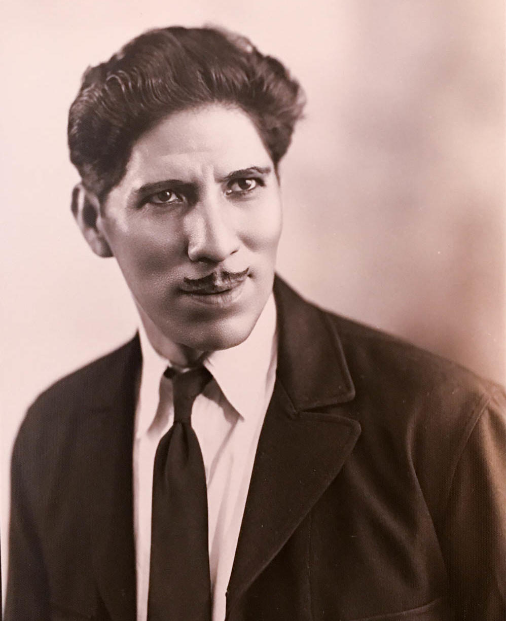 A young Luis M. Moreno, one half of the musical duo Los Moreno.