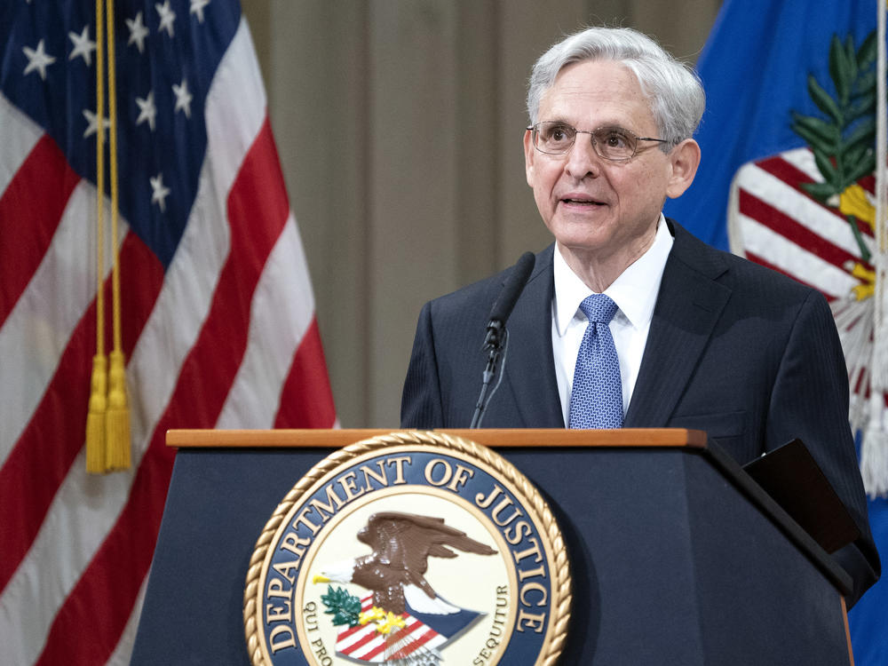 Attorney General Merrick Garland, pictured on March 11, said Friday the Justice Department will continue its effort to deter and punish coronavirus-related fraud.