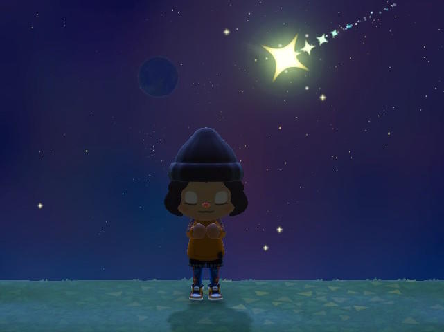 <em></em>Wish on stars in <em>Animal Crossing: New Horizons</em> and the next morning, jewel-bright star fragments will wash up on your beaches.