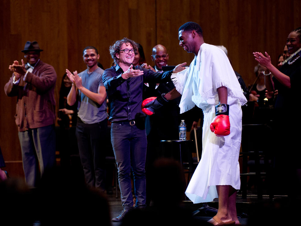 Arthur and Abrams have collaborated on similar projects in the past, including a rap opera about Muhammad Ali in 2017.