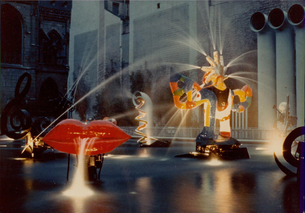 Niki de Saint Phalle, <em>La fontaine Stravinsky, </em>c. 1983