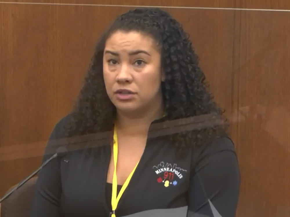 Jena Scurry, a Minneapolis 911 dispatcher, was the first witness to testify Monday in the murder trial of former police officer Derek Chauvin in the death of George Floyd.