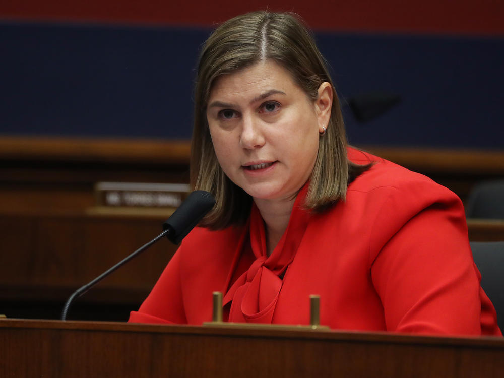 As chair of a House Homeland Security subcommittee, Elissa Slotkin, D-Mich., says the Capitol attack proves combating domestic violent extremism has to be America's number one national security priority. Above, Slotkin questions witnesses during a hearing on threats to the homeland in September 2020.
