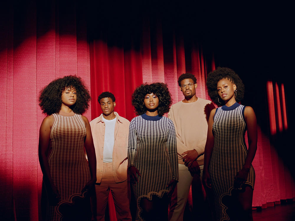 From left: Angel, Israel, Momo, Abraham and Victory Boyd. The pandemic afforded the Boyd family a chance to harmonize interpersonally, before doing the same as Infinity Song.