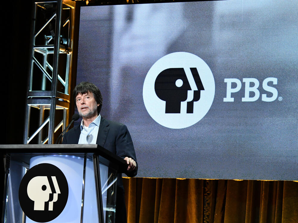 Ken Burns speaks during the PBS segment of the Summer 2019 Television Critics Association Press Tour.