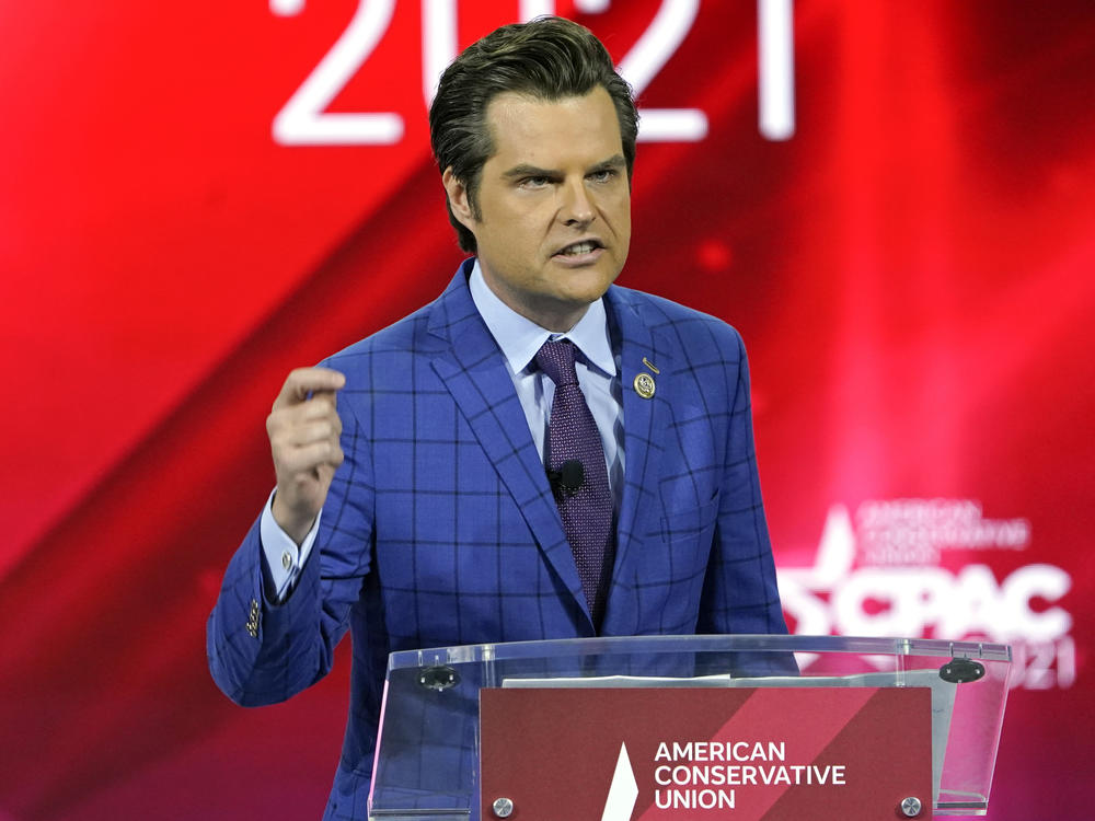 Rep. Matt Gaetz, R-Fla., has confirmed he is being investigated by the Justice Department but denies the allegations tied to the inquiry.