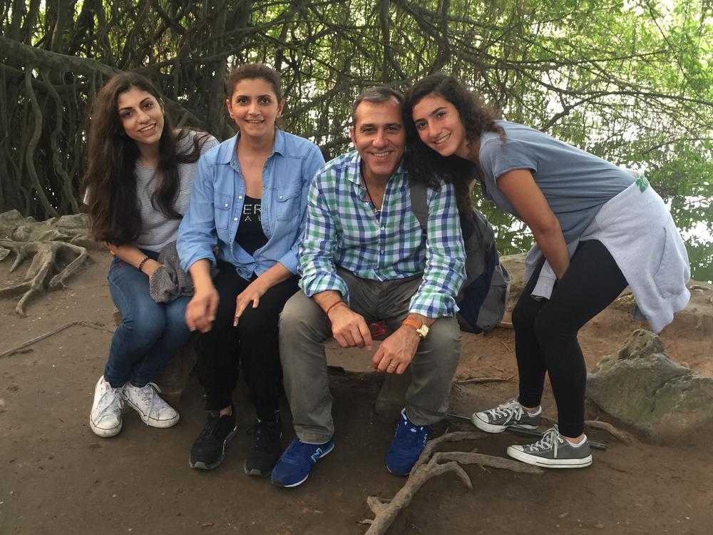 The Shargi family in 2015.