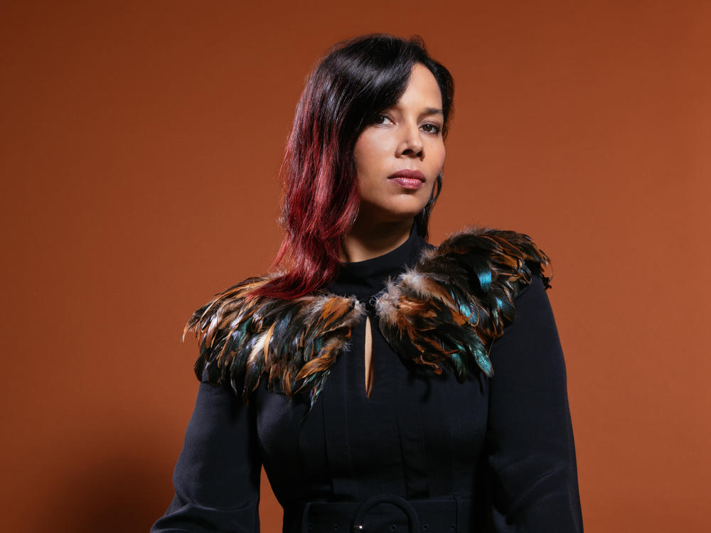 Rhiannon Giddens recorded her new album, <em>They're Calling Me Home, </em>with her collaborator Francesco Turrisi, in quarantine in Ireland during 2020.