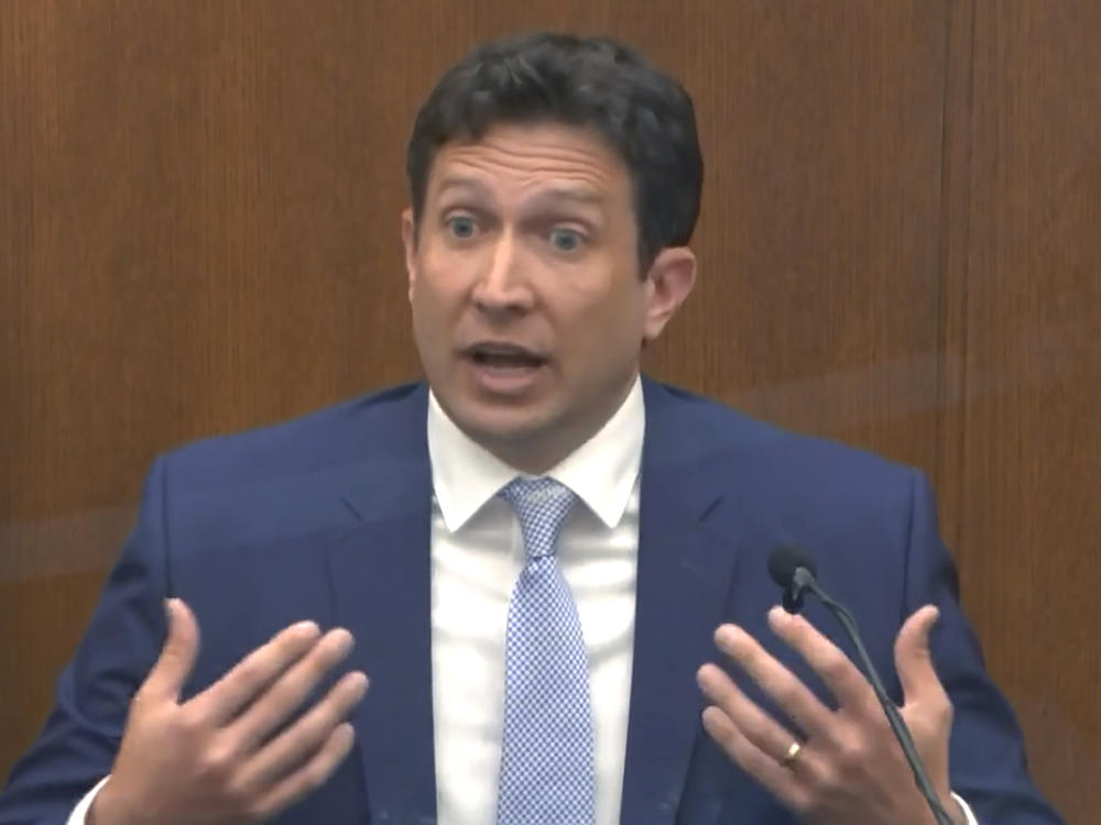 Dr. Jonathan Rich, a cardiologist, testified on Monday that George Floyd 