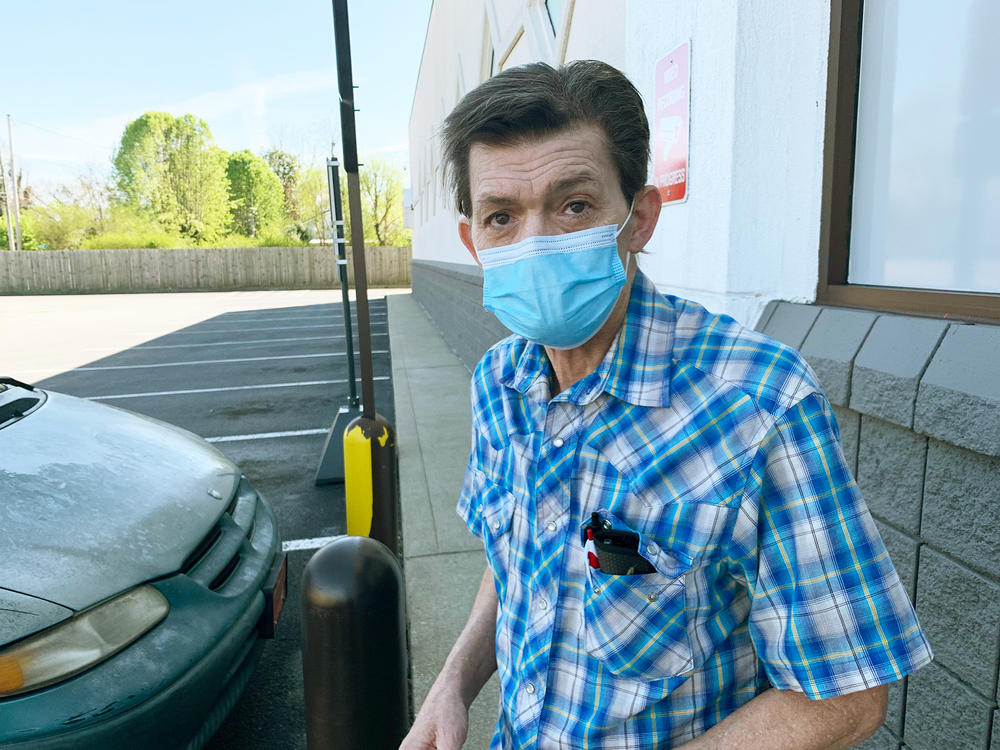 Hartsville, Tenn., resident Rick Bradley, 62, received his first COVID-19 vaccine dose in late March at a local Walgreens, saying, 