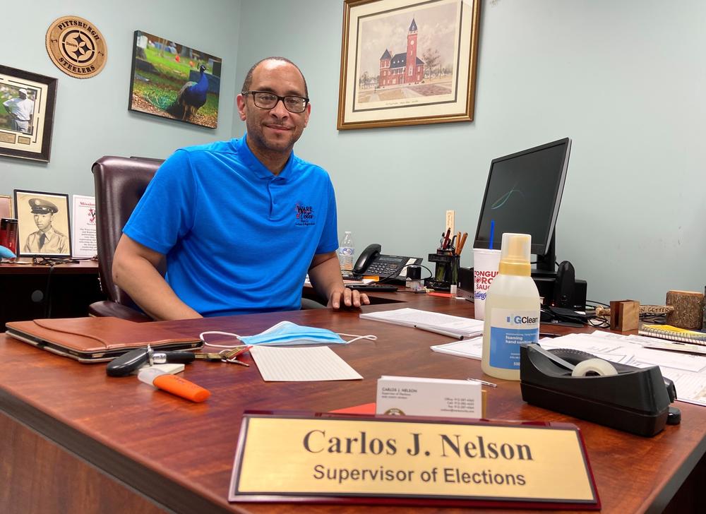 Carlos Nelson is the elections supervisor in Ware County.