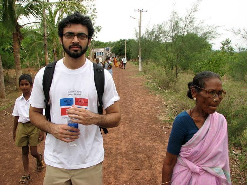 Abraar Karan spent time in rural India in 2008 while working for Unite for Sight, a nonprofit group that provides eye care. Above: He interviews a woman about the challenge of living from severe cataracts.